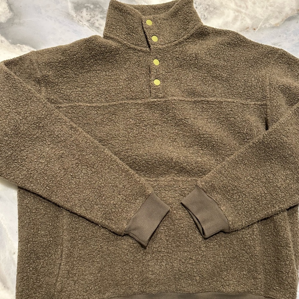 Unisex Hunter Green Outdoor Voices Pullover